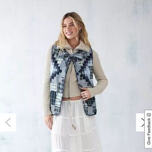 Damson Madder Patchwork Maxxy Gilet